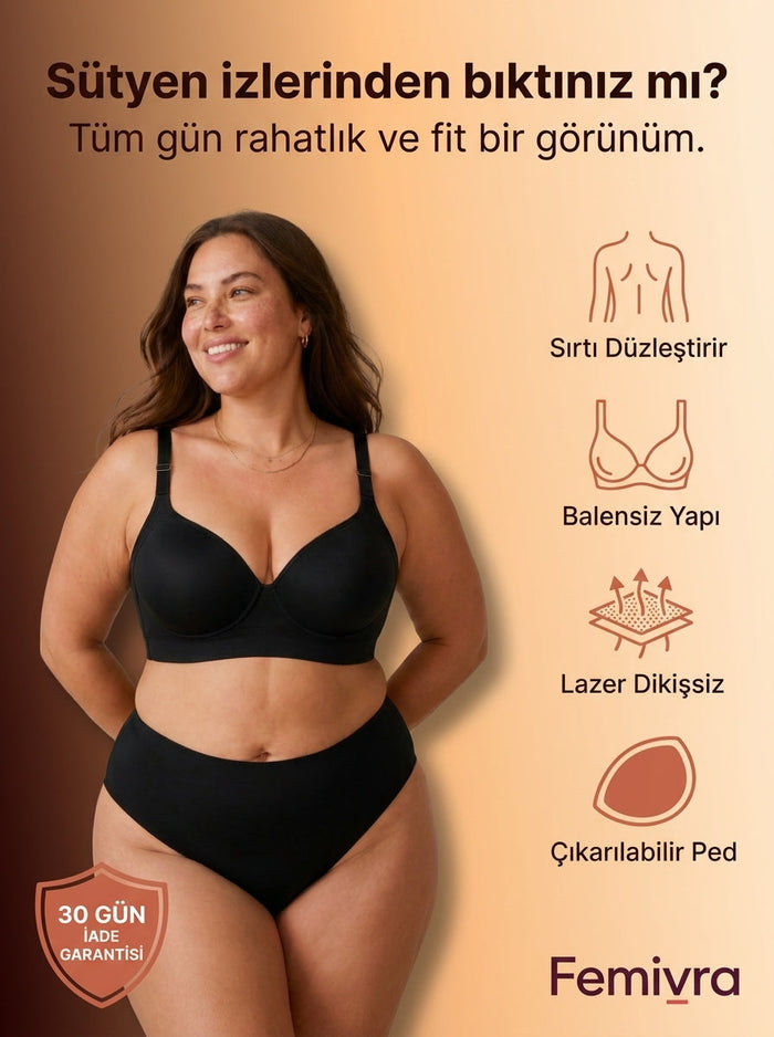 Femivra Sırt Düzleştiren Sütyen 8
